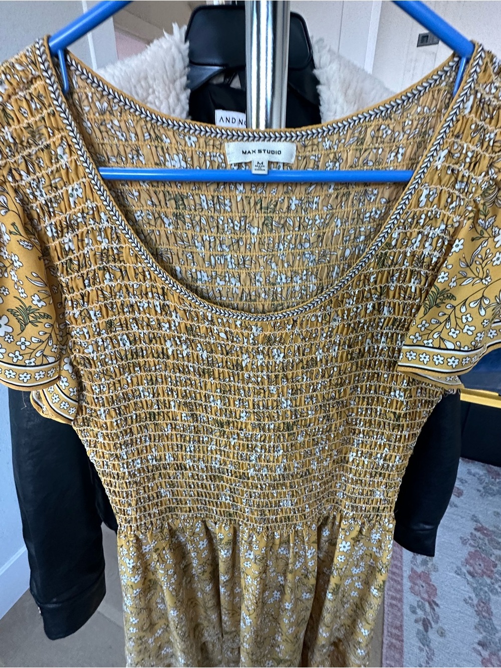Max  Studio Floral Midi Dress